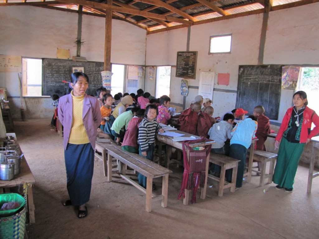 Myanmar trek school