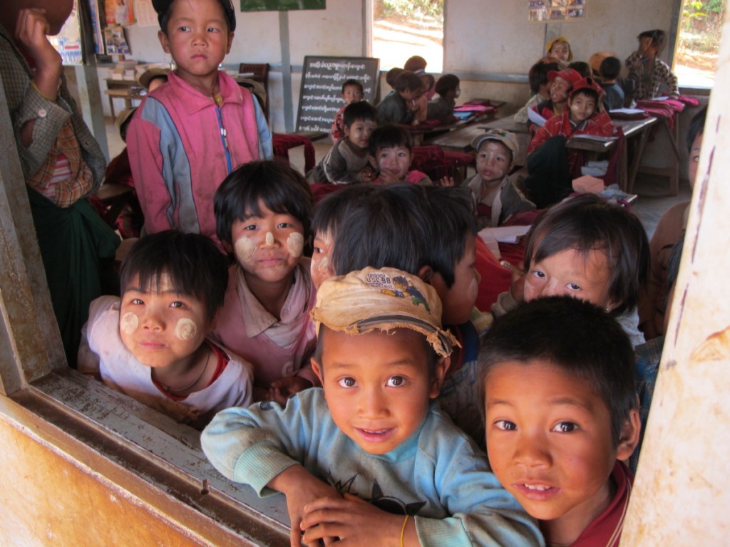 IMG_9452 Myanmar school children Pa-O village