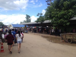 Cambodian Thai border - Poipet