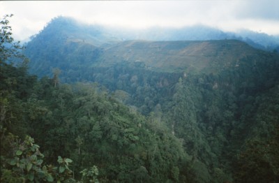 Crossing Mt Bromo